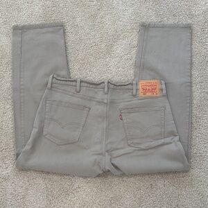 Levi's Men’s 505 Tan Straight Leg Jeans W38 L30